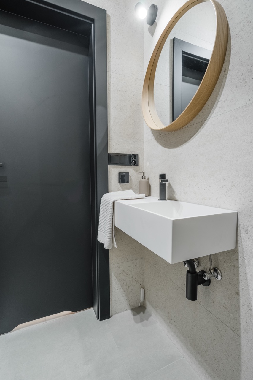 Nowoczesna łazienka w domku Tatres Bachledówka - zdjęcie 23